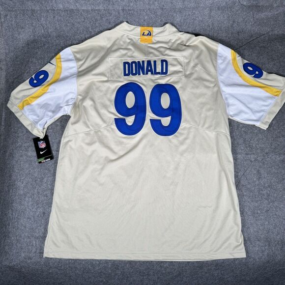 Nike Los Angeles Rams Aaron Donald Bone Game Jersey Men’s XXXL Retired NFL - Picture 2 of 4